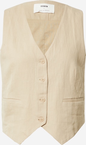 ABOUT YOU x Marie von Behrens Suit Vest 'Marle' in Beige: front
