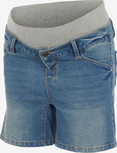 MAMALICIOUS Hose in blau / grau, Produktansicht