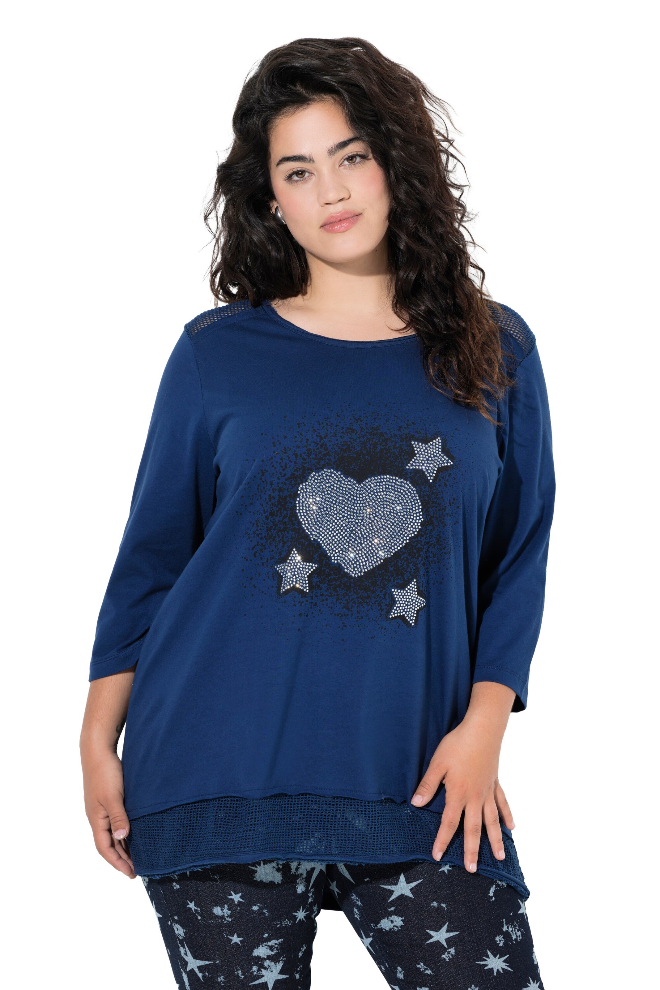 Angel of Style Shirt in Blauw: voorkant