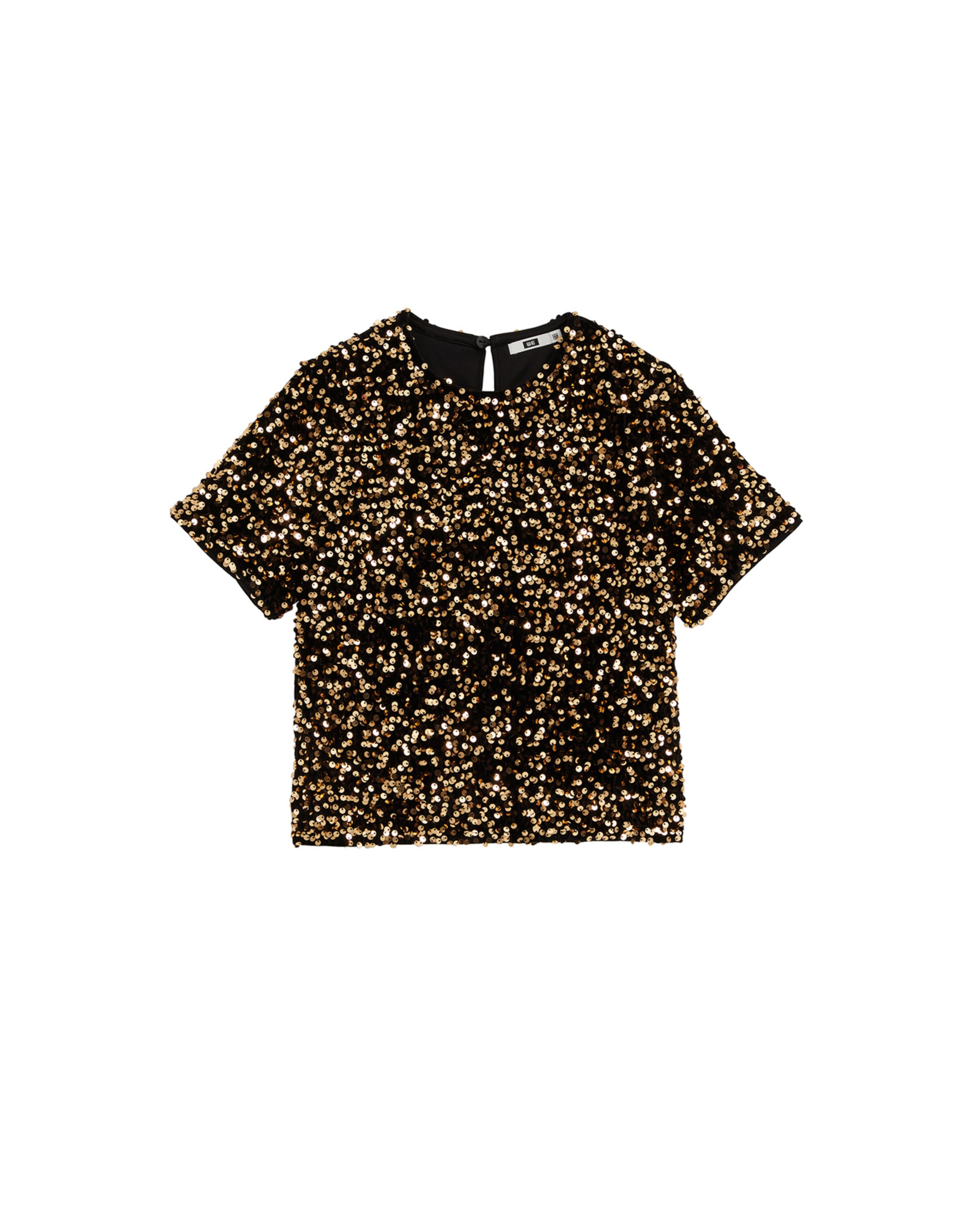 WE Fashion T-shirt i guld: framsida