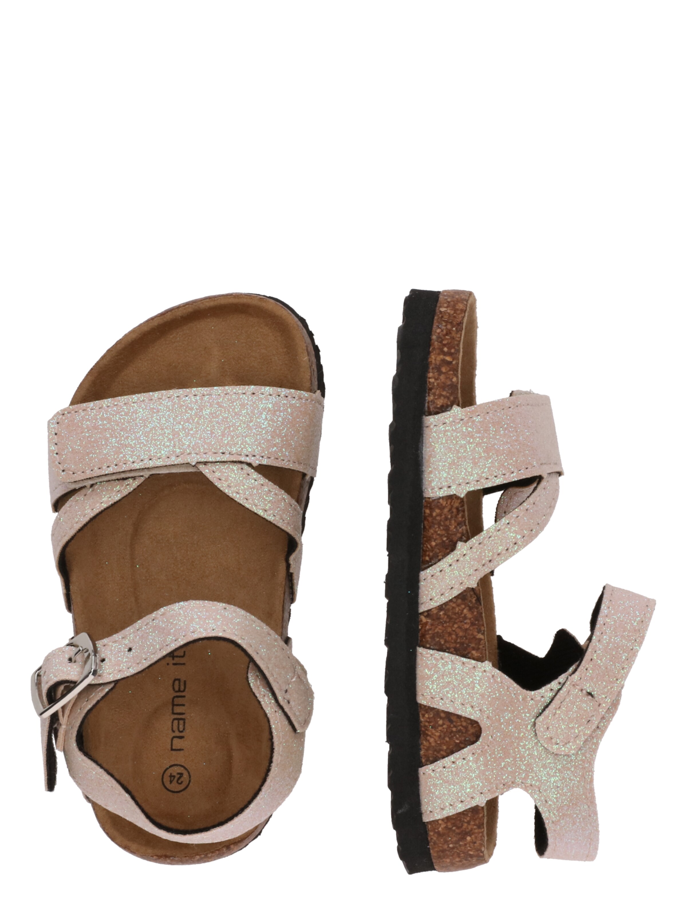 NAME IT Sandály 'FIONA' – bílá