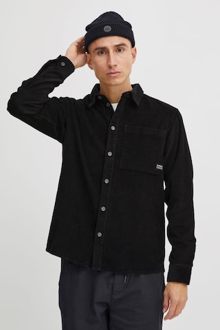 11 Project Regular fit Overhemd 'Devonte' in Zwart: voorkant