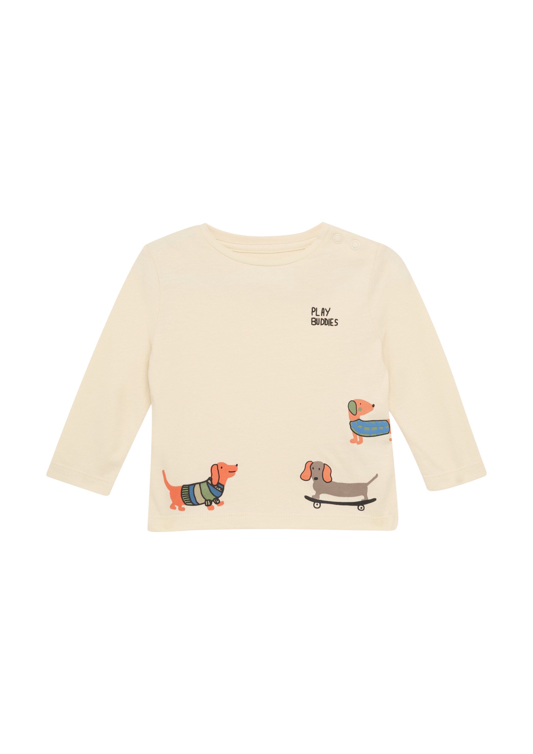 T-Shirt s.Oliver en beige : devant
