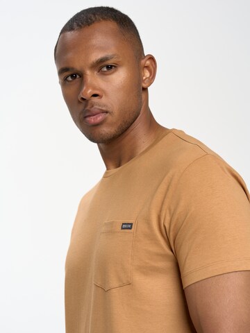BIG STAR Shirt 'CARBON' in Bruin