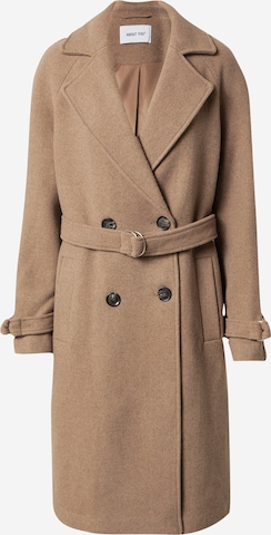 ABOUT YOU Between-Seasons Coat 'Lavina' in Brown: front