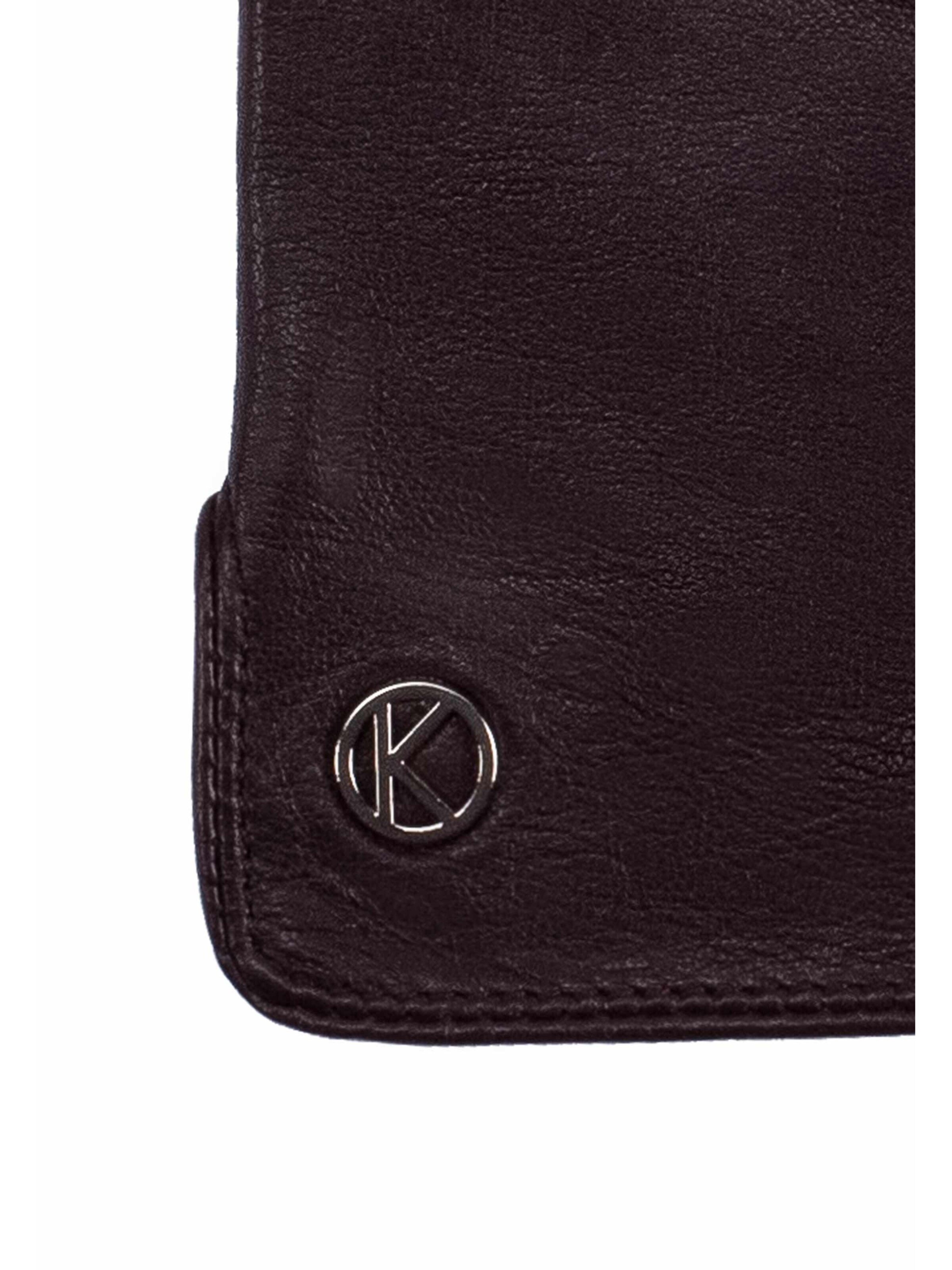 KESSLER Full Finger Gloves in Brown