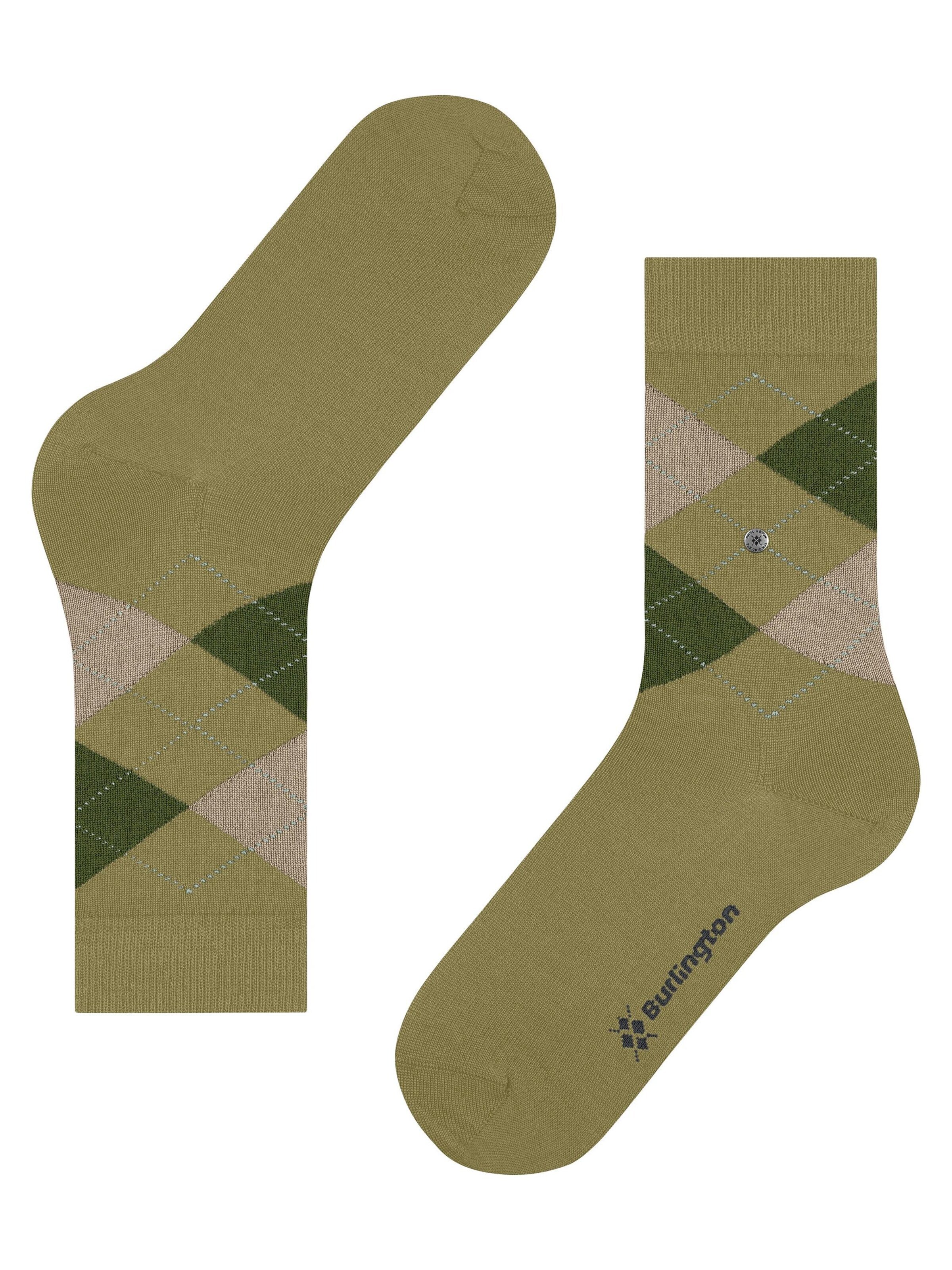 BURLINGTON Socks 'Marylebone' in Green