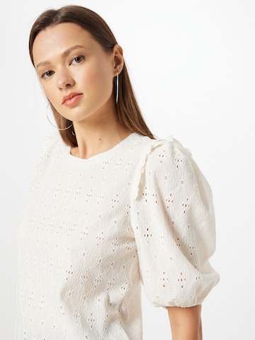 SISTERS POINT - Blusa 'EINA' em branco