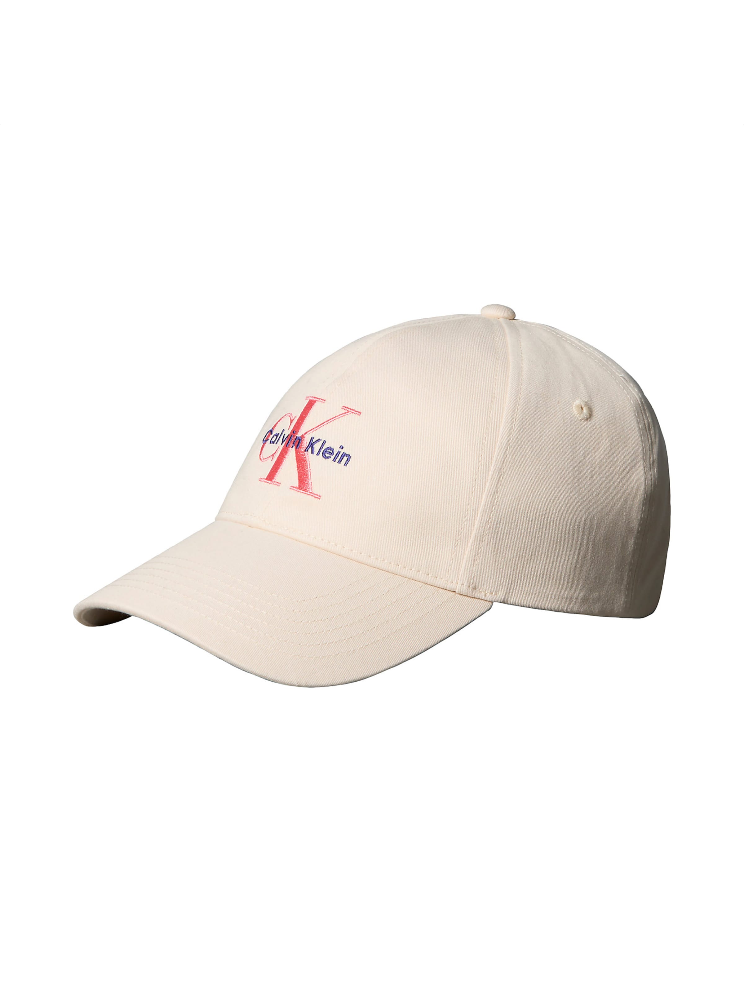 Casquette Calvin Klein en beige : devant