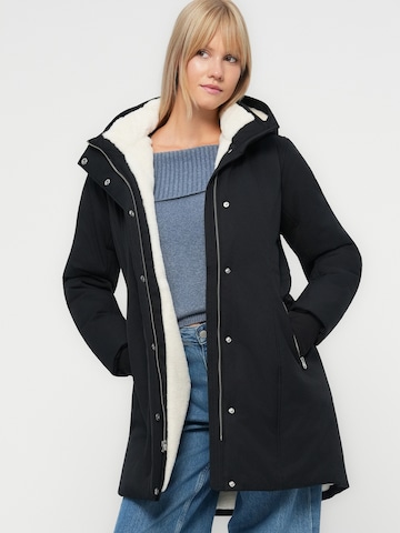 HOLLISTER Winterparka in Zwart