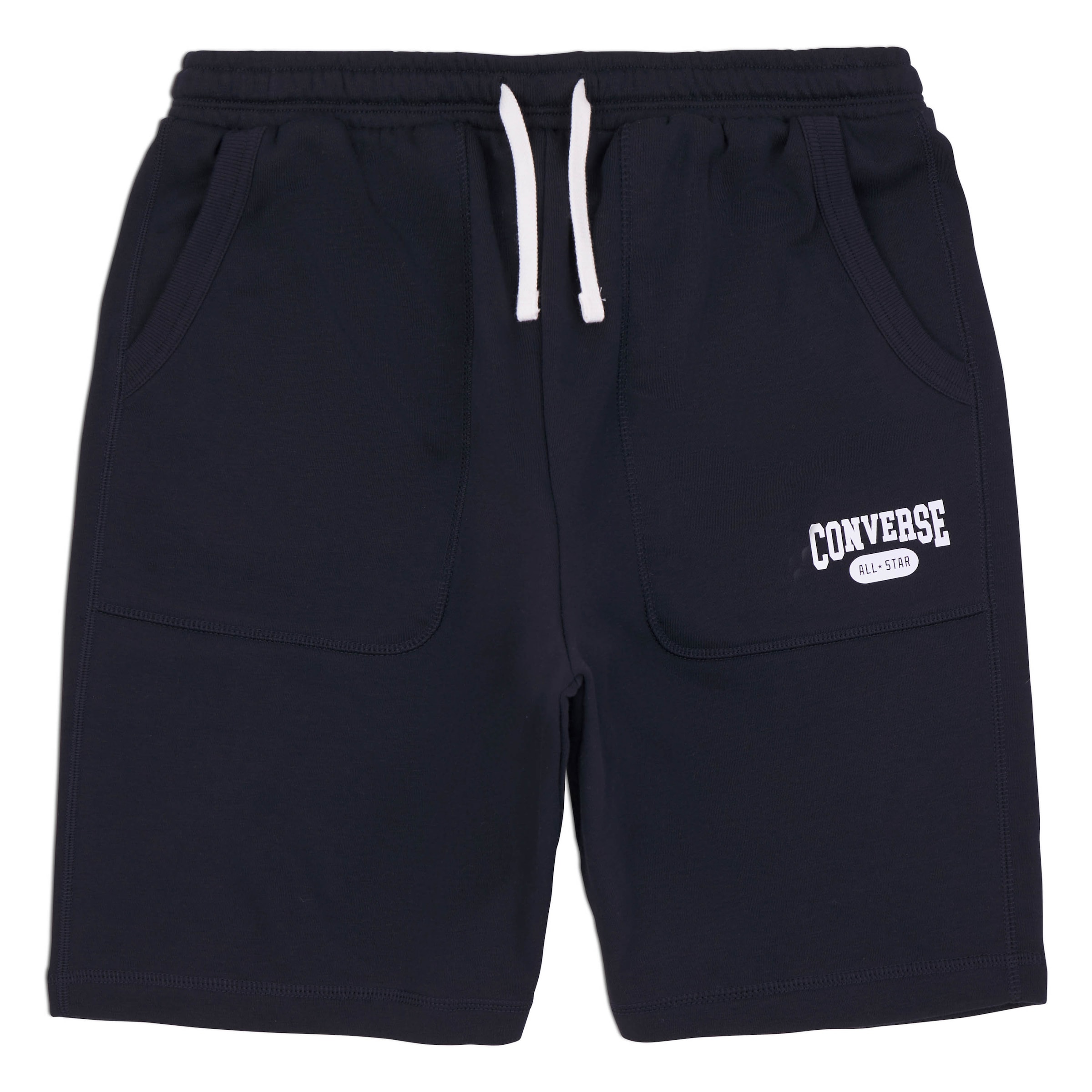 CONVERSE Regular Pants in Black: front