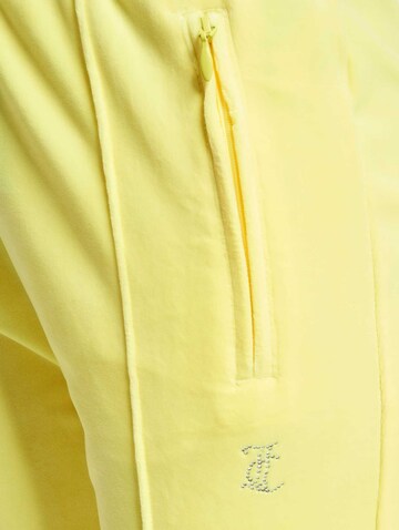 Juicy Couture Loose fit Trousers 'Tina' in Yellow