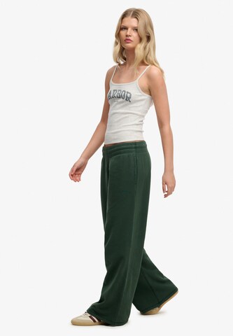 Wide Leg Jean Superdry & Co en vert