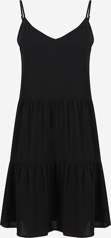 JDY Petite Summer Dress 'PIPER' in Black: front