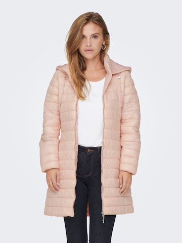 Manteau d’hiver ONLY en rose : devant