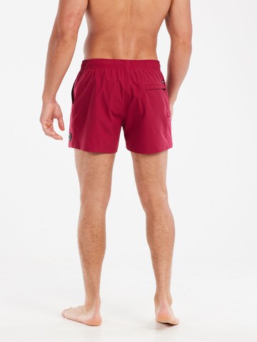 PROTEST Badeshorts 'PRTYESSINE' in Rot