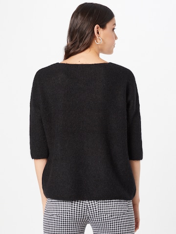 SOAKED IN LUXURY - Pullover 'Tuesday' em preto