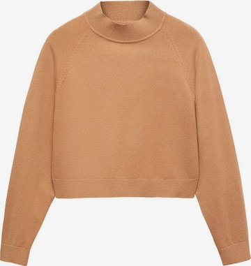 MANGO Pullover 'Percebe' in Braun: predná strana