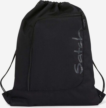 Satch Gym Bag in Black: front