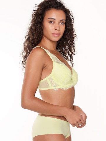 LingaDore Triangle Bra in Yellow