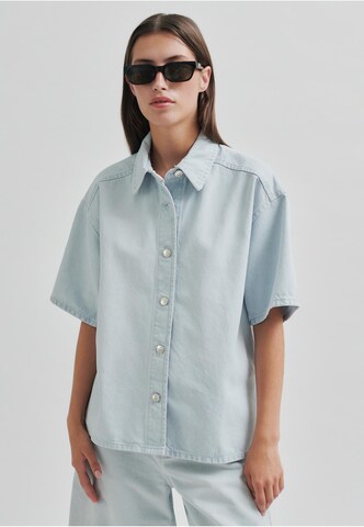 SECOND FEMALE Blouse 'Fira' in Blue: front