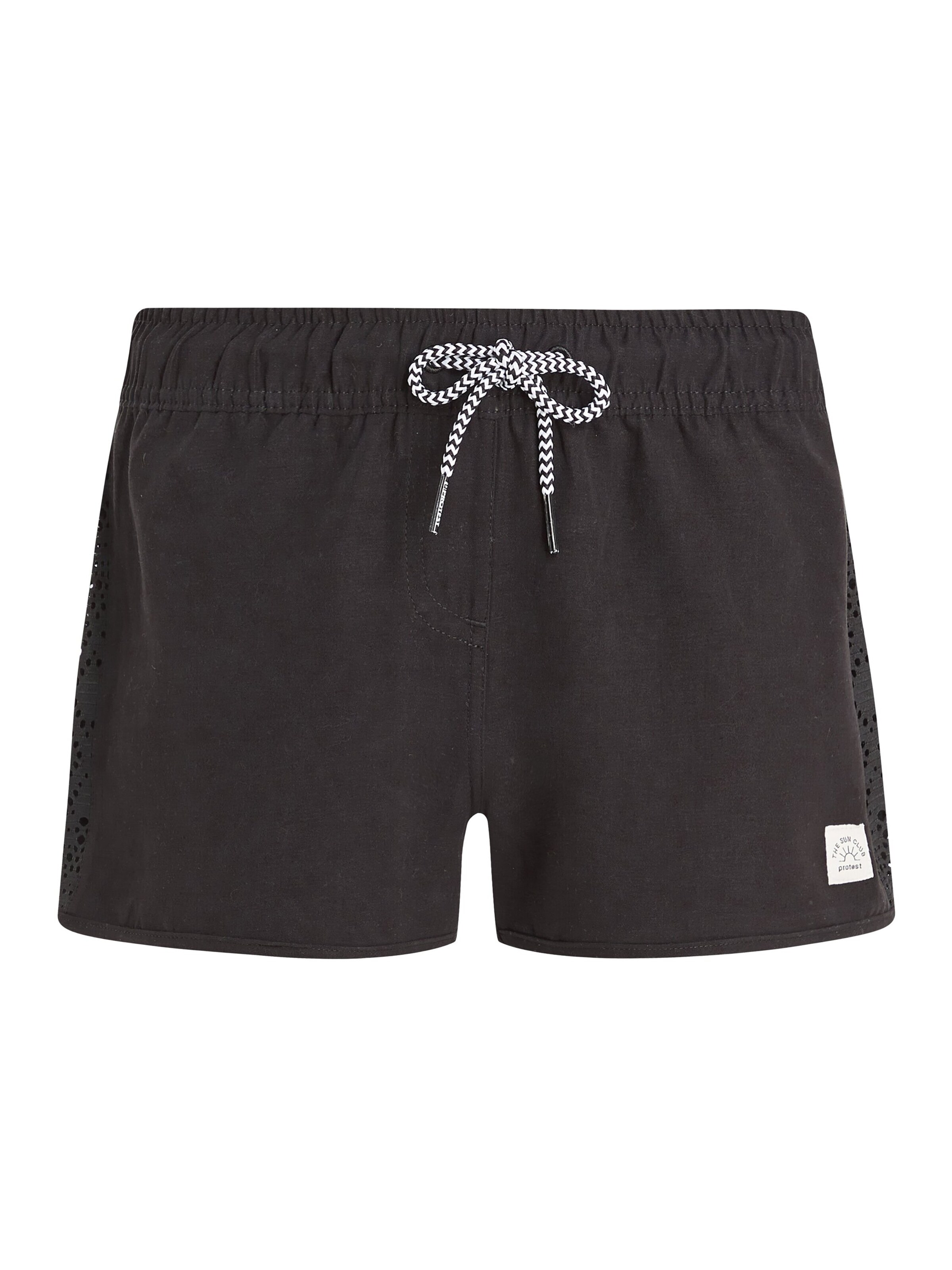 PROTEST Sportbademode 'PRTTAYLOR JR'‌‌‌ in Schwarz: Vorderseite