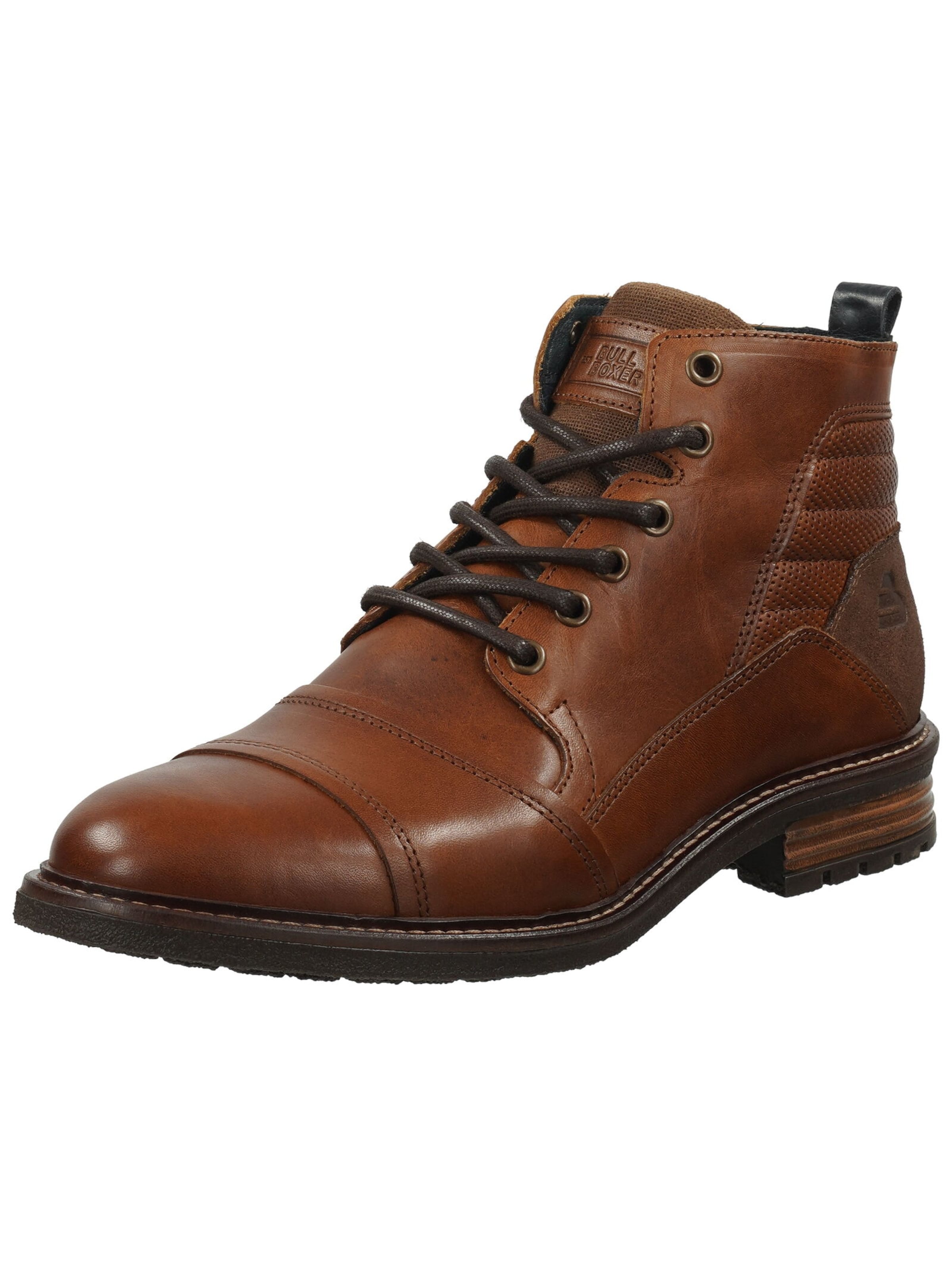BULLBOXER Lace-up boots in Brown: front