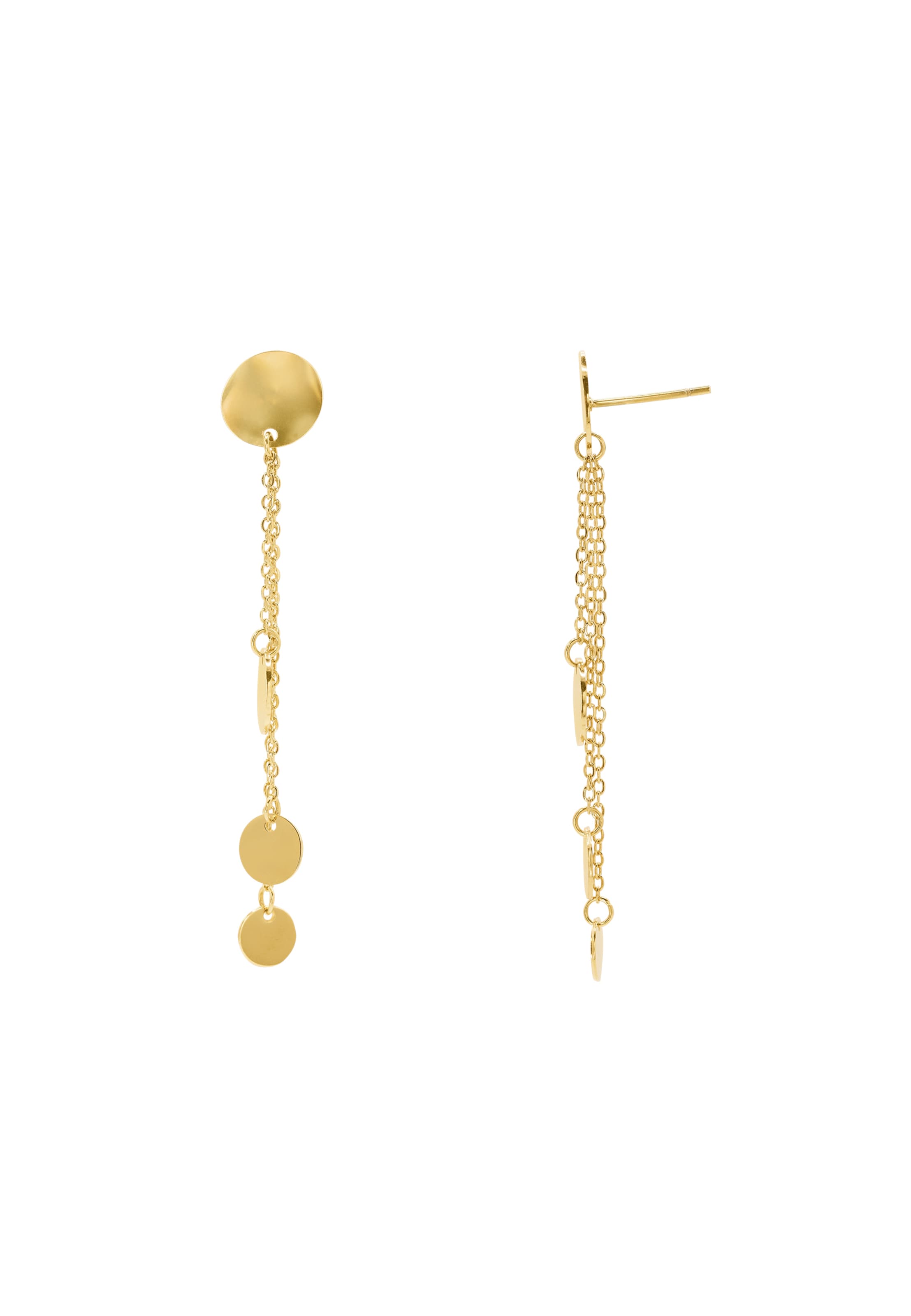 Boucles d'oreilles 'Clauda' Heideman en or