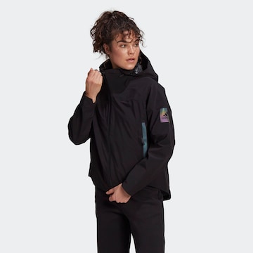 Veste de sport ADIDAS PERFORMANCE en noir : devant