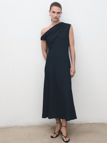 MANGO Kleid 'AMATA' in Blau: Vorderseite