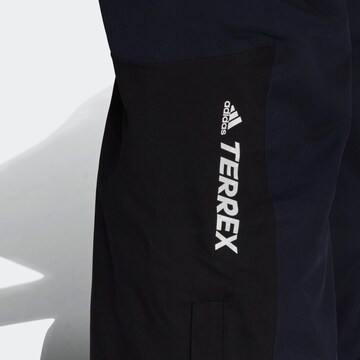 ADIDAS TERREX Loosefit Sportbroek 'Resort' in Blauw