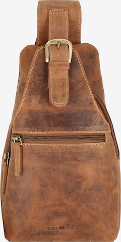 GREENBURRY Crossbody Bag in Brown: front