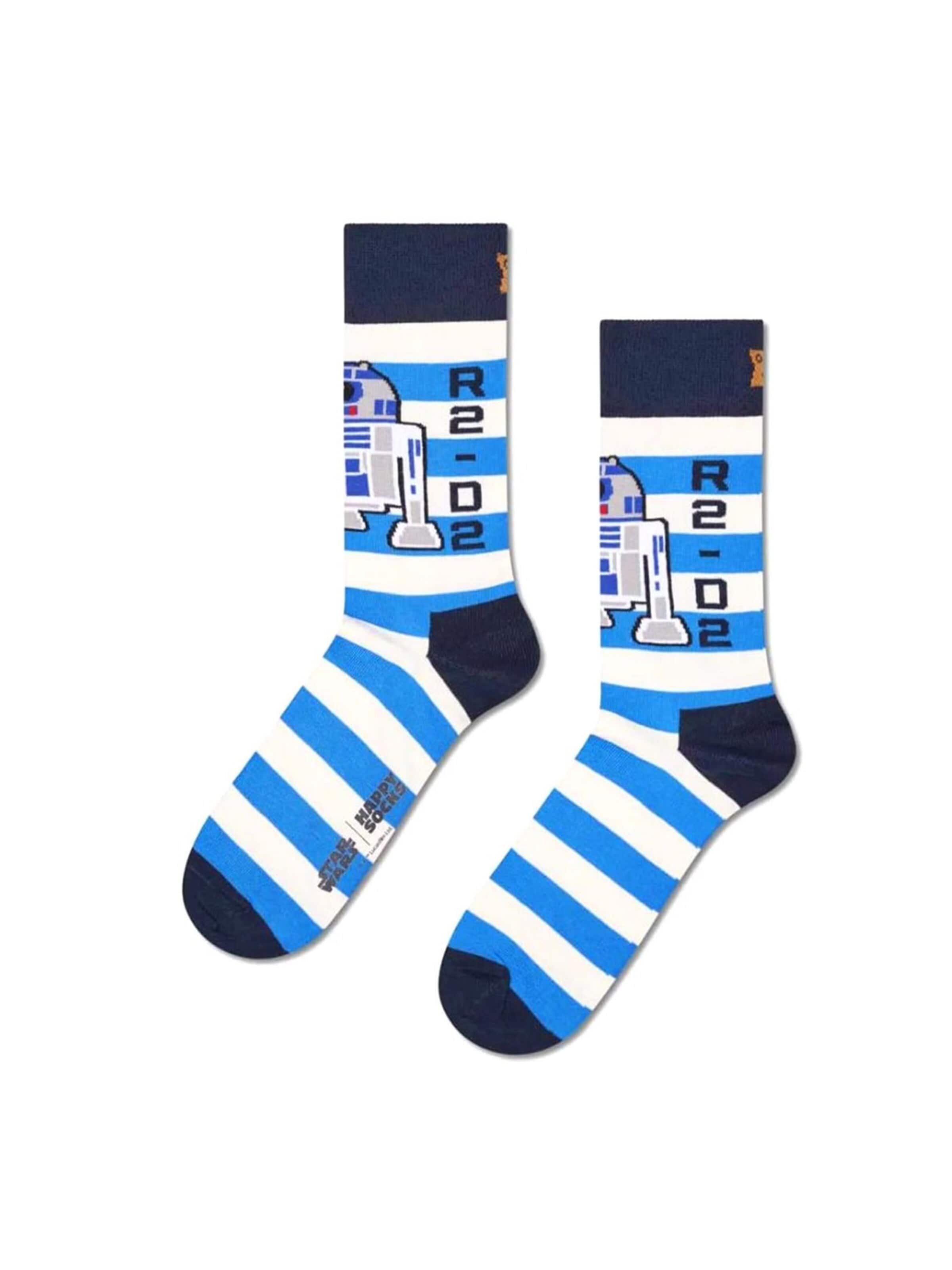 Calzino di Happy Socks in blu: frontale