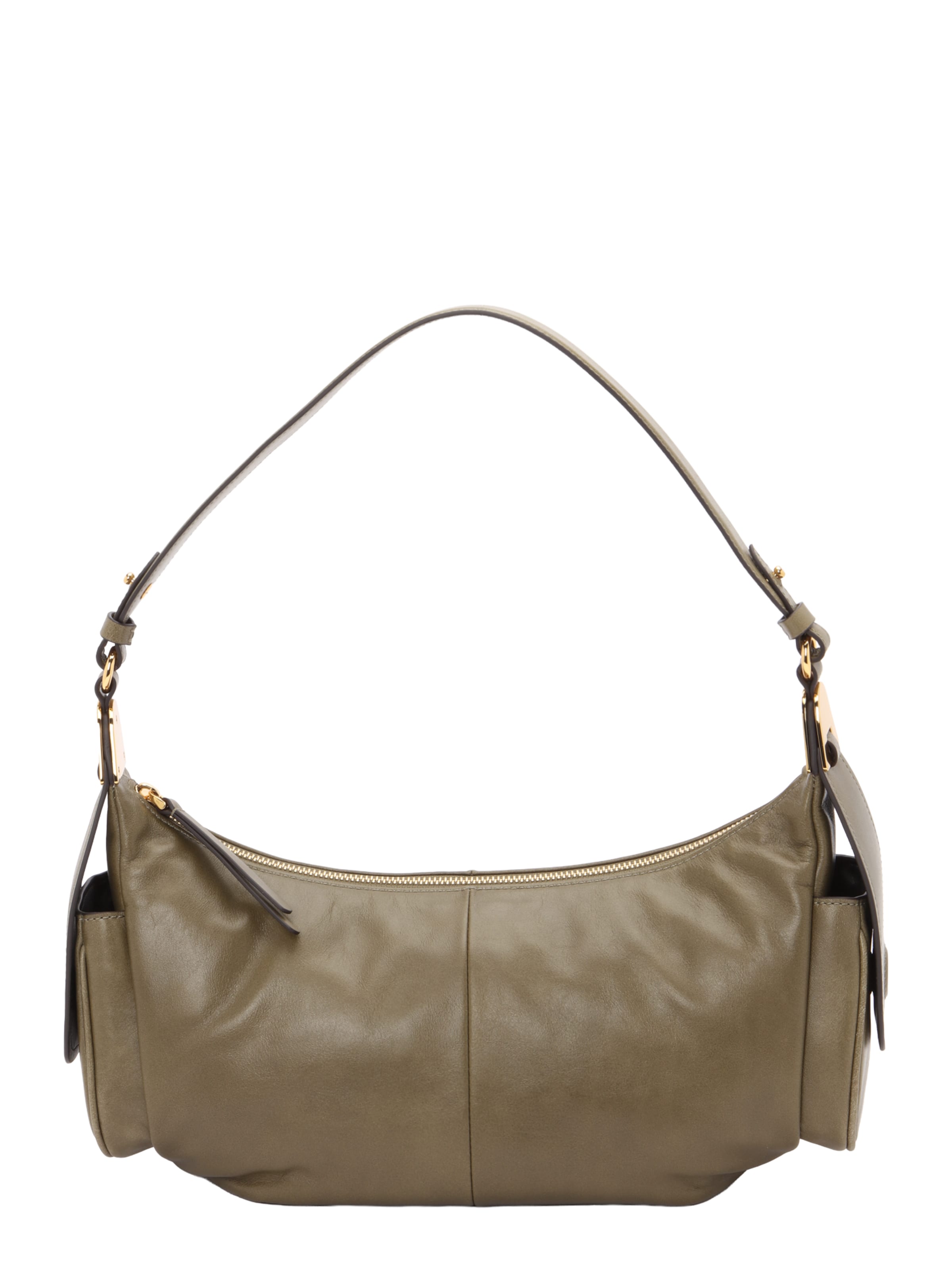 Coccinelle Shoulder Bag in Green: front