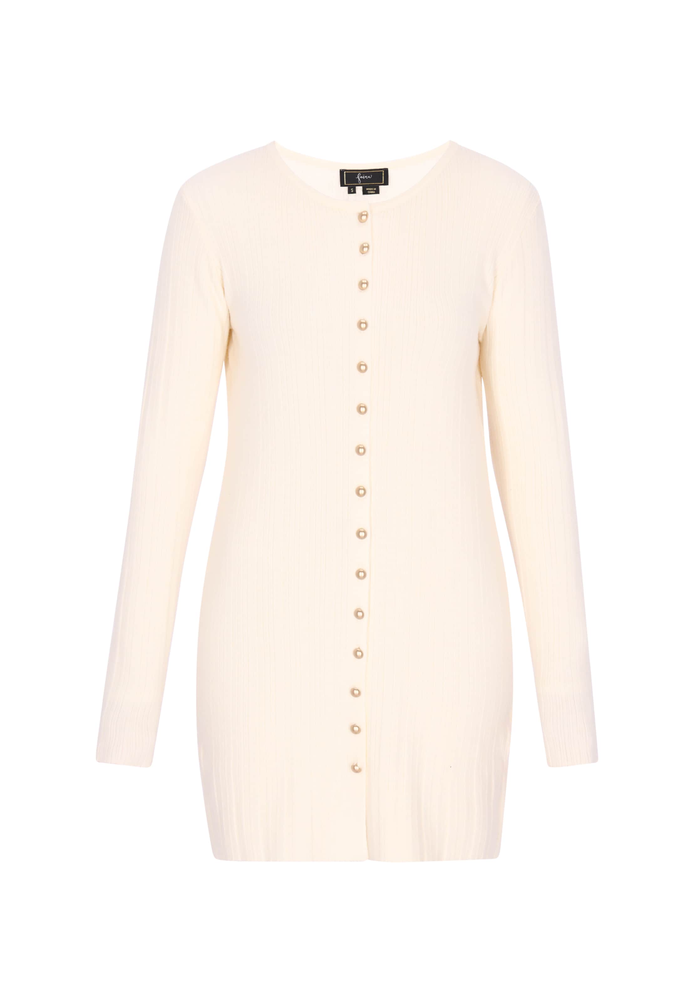 Robe faina en beige : devant