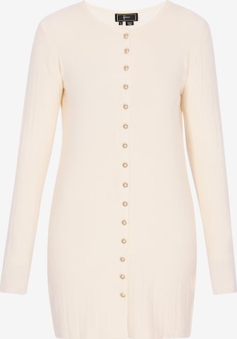 Robe faina en beige : devant