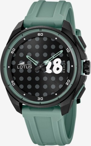 Montre digitale Lotus en vert : devant