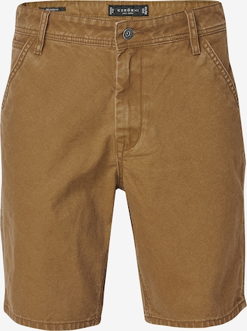 KOROSHI Regular Farkut värissä ruskea: etupuoli