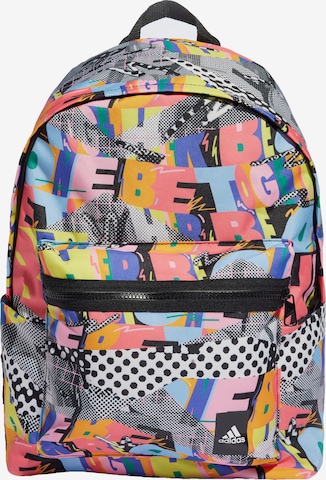 ADIDAS PERFORMANCE Sports Backpack 'Love Unites' in Mixed colors: front