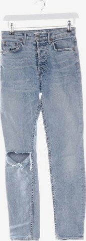 Grlfrnd Jeans in 25 in Blue: front