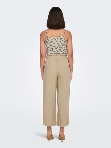 Wide leg Pantaloni 'Solvi' de la ONLY pe bej