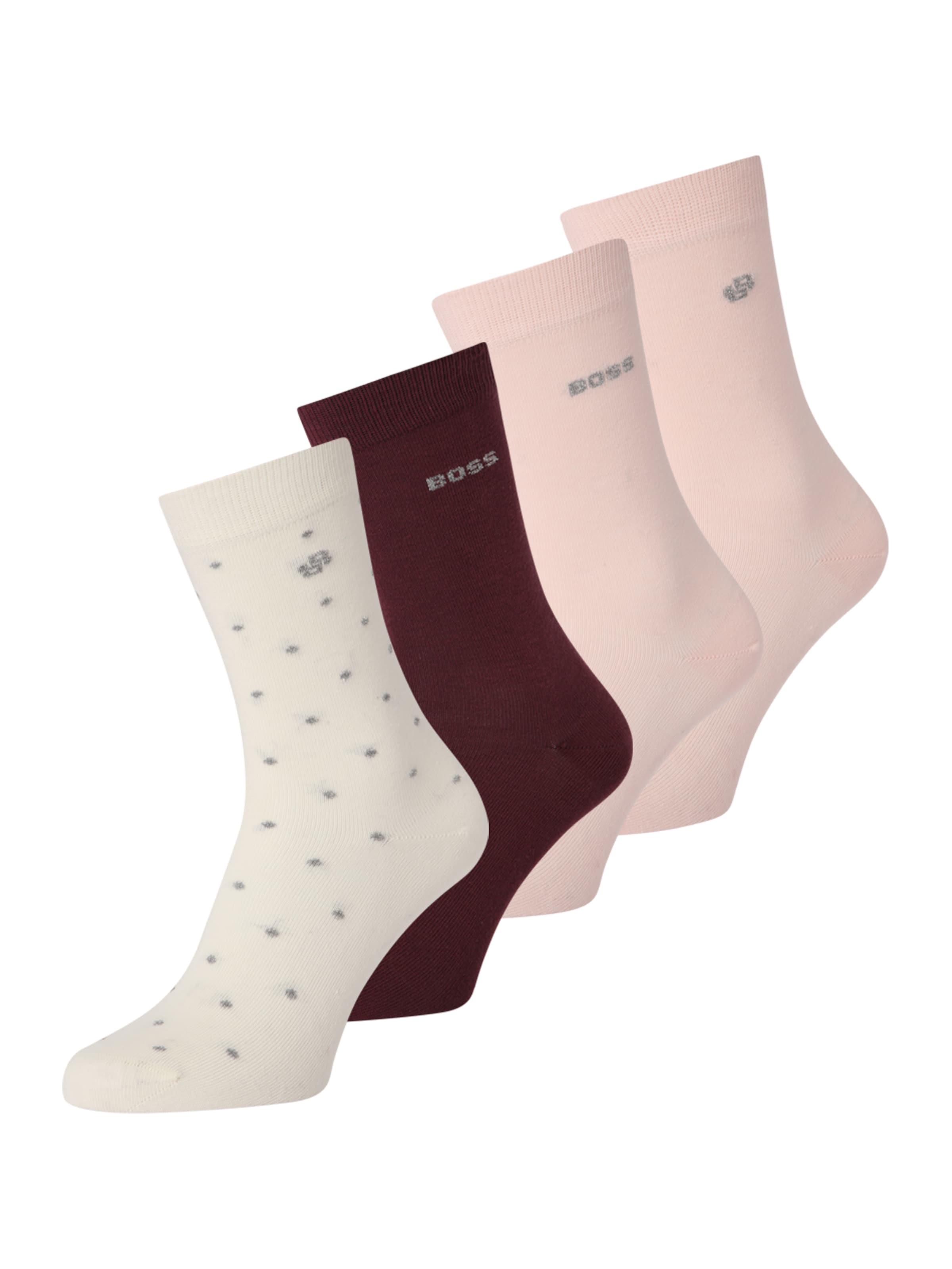 BOSS Sokker 'GiftShine' i beige: forside