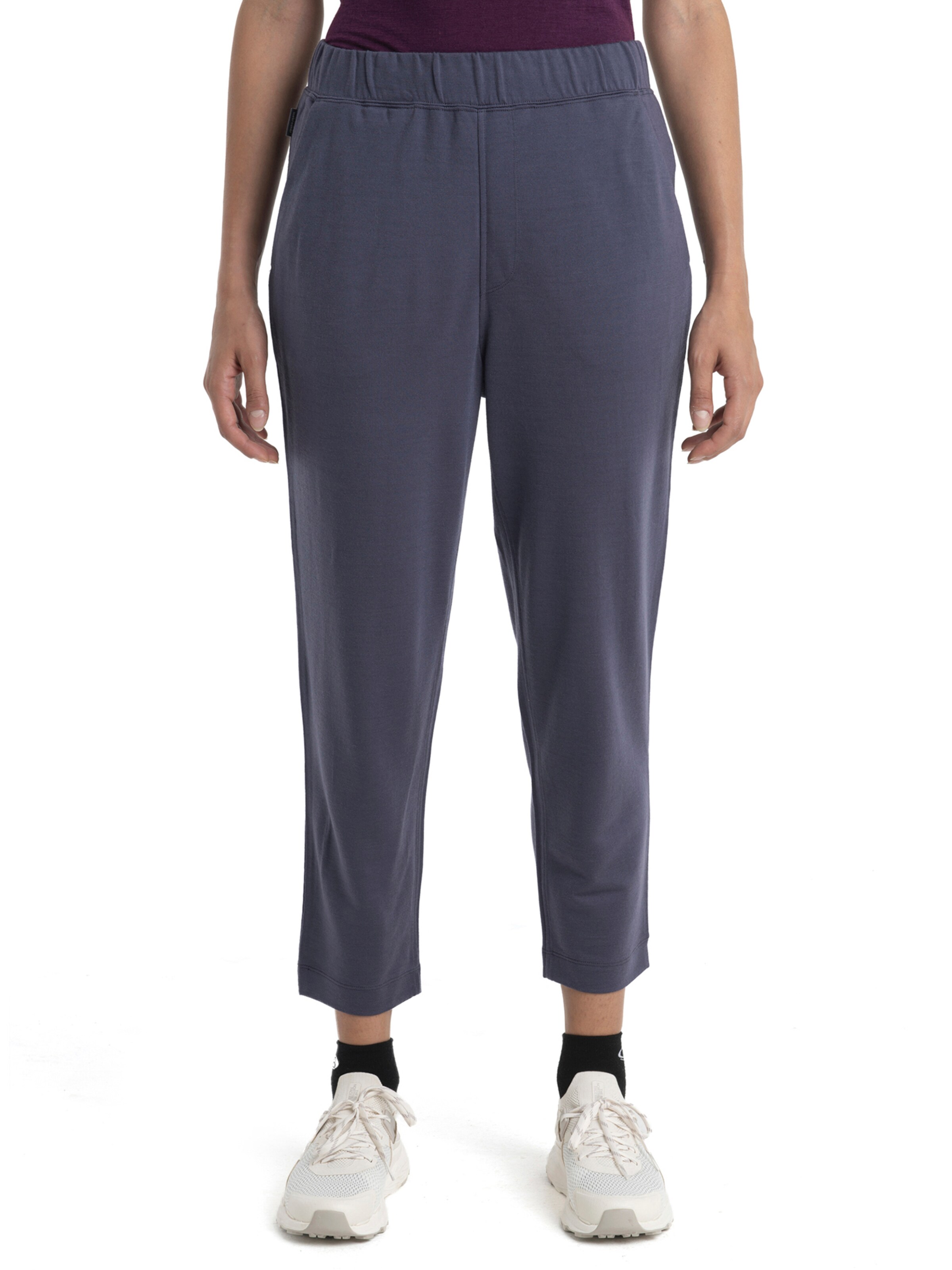 ICEBREAKER Дънки Tapered Leg Панталон 'Crush II' в сиво: отпред