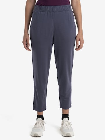 Effilé Pantalon 'Crush II' ICEBREAKER en gris : devant