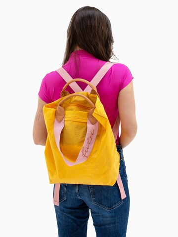 Fritzi aus Preußen Rucksack 'Ju' in Gelb: Vorderseite