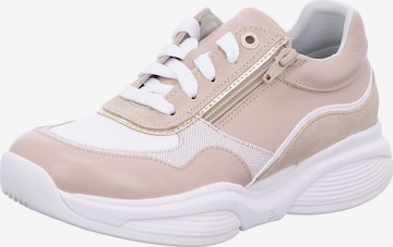 Xsensible Athletic Lace-Up Shoes 'SWX11' in Beige: front