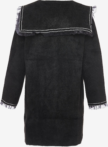 Manteau en tricot ALARY en noir