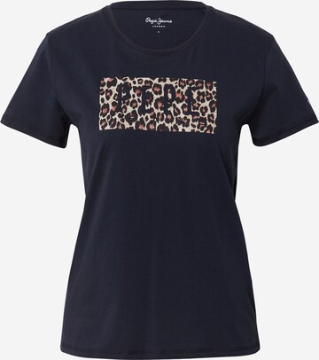 T-shirt 'CRISTINA' Pepe Jeans en bleu : devant