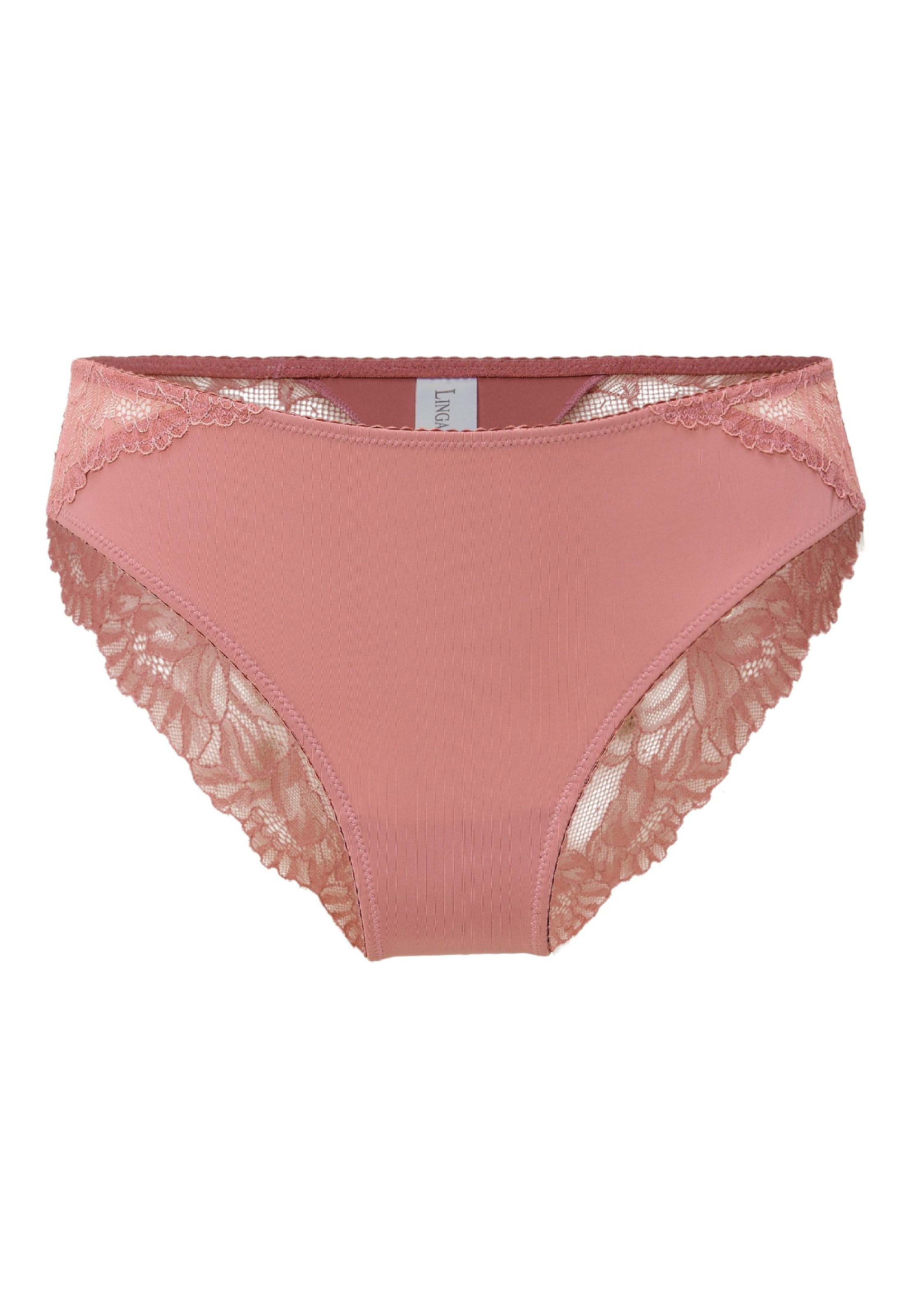 Slip di LingaDore in rosa: frontale