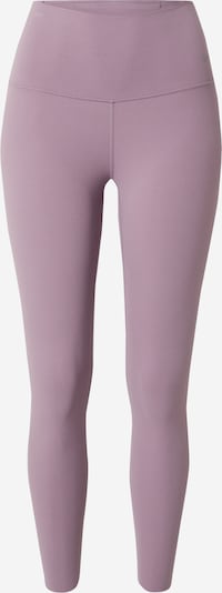 NIKE Pantalon de sport 'ZENVY' en gris clair / mauve, Vue avec produit